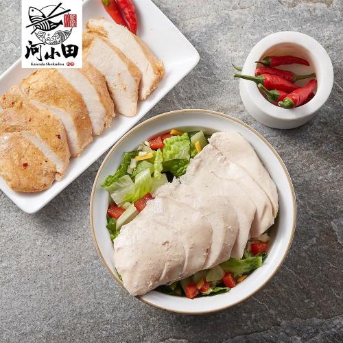 【河小田】舒肥雞胸肉原味、黑胡椒、蔥油、川香任選10片(100g/片)