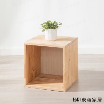 【H&D東稻家居】自然木語系列 - 原木榻榻米模組化方架 置物架 收納價 收納櫃(DIY自行組裝)