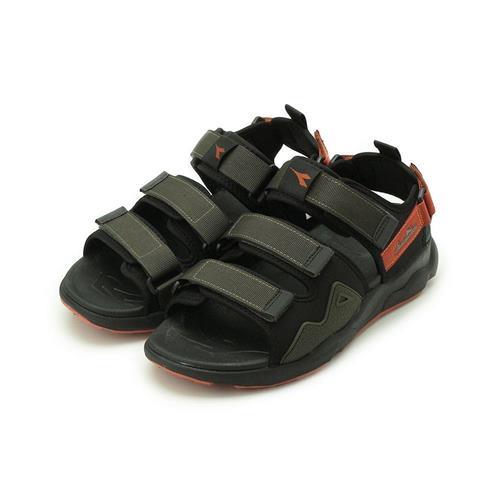 DIADORA 都會漫遊 運動涼鞋 黑綠 DA71901 男鞋 鞋全家福