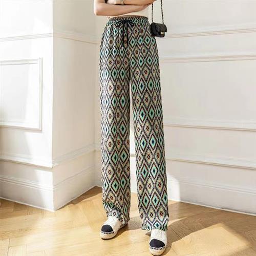 【韓國K.W.】韓國進口幻想愛情人氣多巴胺系列韓國直筒寬褲(涼感/修身/裙褲/激瘦下著/風琴褲)