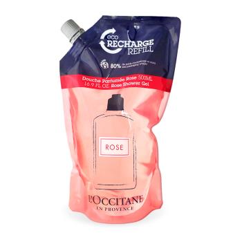 LOCCITANE 歐舒丹 玫瑰沐浴膠補充包(500ml)-百貨公司貨
