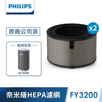 飛利浦 PHILIPS 奈米級空氣清淨機濾網FY3200(AC3220適用)