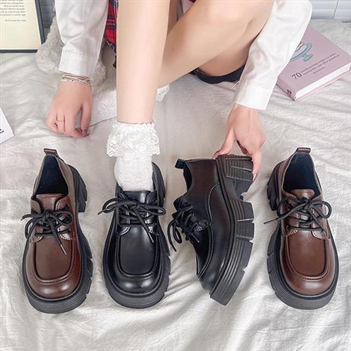 【Alice】韓國頂極休閒上班族穿搭首選百搭樂福鞋(運動鞋/休閒鞋/厚底鞋)