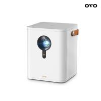 【送OVO影視卡】OVO 真4K UHD智慧投影機 K9 極光白