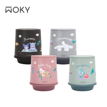 【WOKY 沃廚】三麗鷗聯名 輕芯鈦瓷易潔層保溫杯250ML(單蓋)