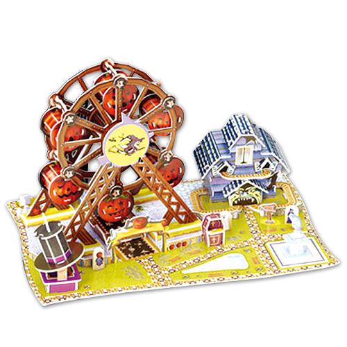FUN PUZZLE 3D拼圖-萬聖節摩天輪