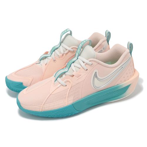 Nike 籃球鞋 G.T. Cut 3 GS 大童 女鞋 粉紅 藍 緩震 氣墊 FD7033-602