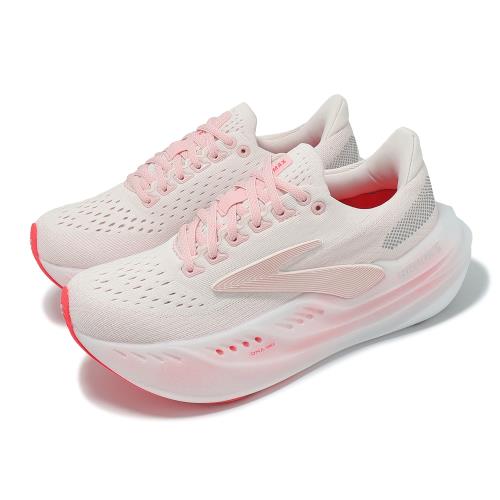Brooks 慢跑鞋 Glycerin Max 女鞋 甘油極致系列 粉紅 厚底 緩震 氮氣中底 運動 1204361B616