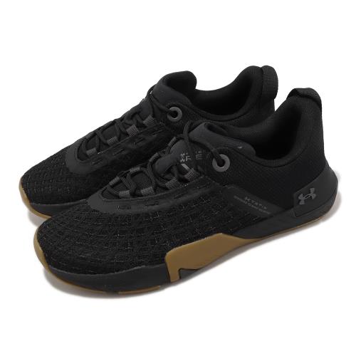 Under Armour 訓練鞋 Tribase Reign 5 男鞋 黑 棕 支撐 重訓 健身 運動鞋 UA 3026021001