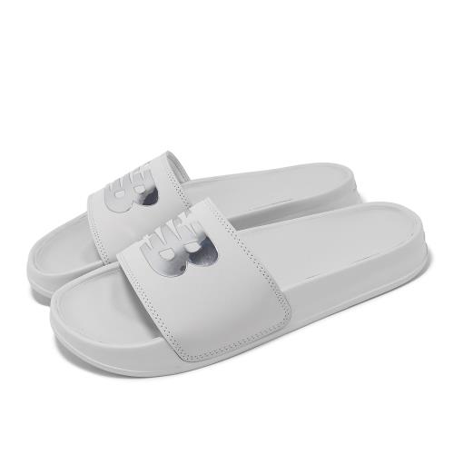 New Balance 拖鞋 200 女鞋 灰 銀 緩衝 運動拖鞋 一片拖 涼拖鞋 NB SWM200U3-B