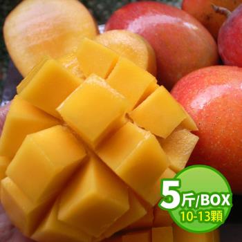 築地一番鮮 現貨-產地直送愛文芒果5斤(5斤/盒/10-13顆)-常溫配送