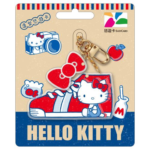 【悠遊卡】HELLO KITTY造型悠遊卡-休閒鞋(裁型卡)-受託代銷