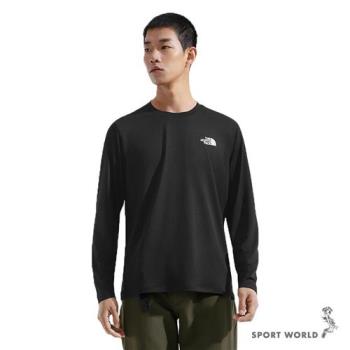 The North Face 北面 長袖上衣 男裝 排汗 黑【運動世界】NF0A8DG5JK3