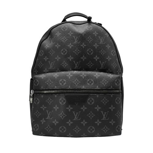 Louis Vuitton Discovery PM 字花帆布後背包(M22558-黑灰)