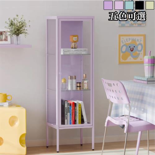 C&B 鋼鐵瑞訊潮玩立牌模型公仔收藏櫃三面全景玻璃展示櫃