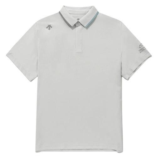 Descente 迪桑特 短袖Polo衫 男裝 排汗 灰【運動世界】DS25SSM420495|短袖|ETMall東森購物網