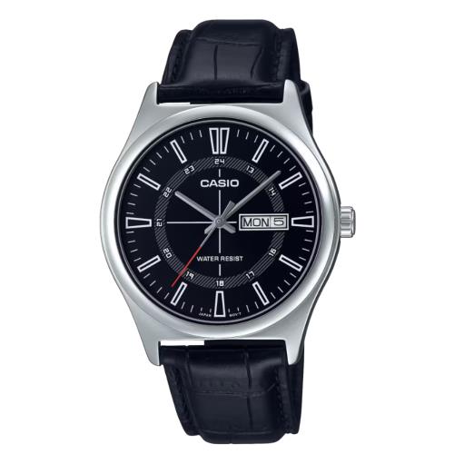 【CASIO 卡西歐】 紳士經典指針錶 MTP-V006L-1C