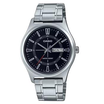 【CASIO 卡西歐】紳士經典鋼帶錶 MTP-V006D-1C