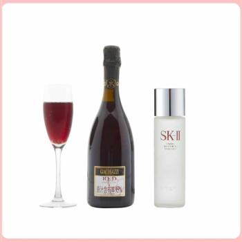 618特獻【SK-II】青春露230ml (公司貨)+義大利賈柯巴齊紅葡萄氣泡飲(750ml)*6瓶