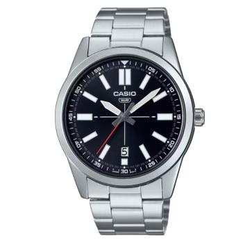 【CASIO 卡西歐】紳士休閒鋼帶錶 MTP-VD02D-1E