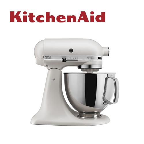 KitchenAid 4.8公升/5Q桌上型攪拌機 3KSM150PSTMH(奶昔白)