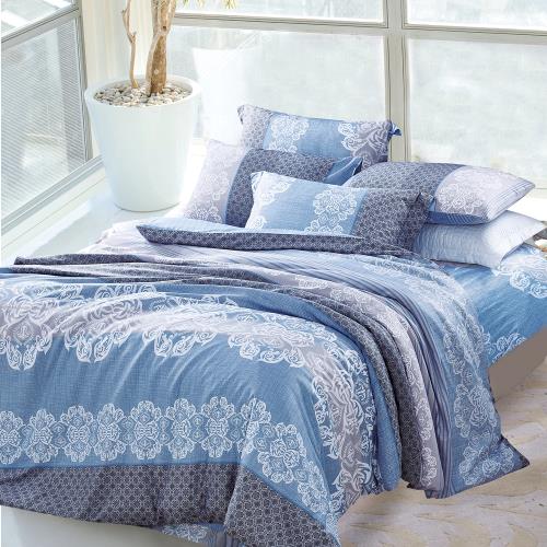 天絲 採3M吸溼排汗專利 單人 鋪棉兩用被床包組 約瑟夫