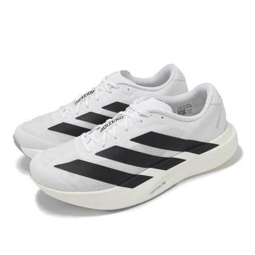 adidas 慢跑鞋 Adizero Evo SL M 男鞋 白 黑 緩震 運動鞋 愛迪達 JH6206