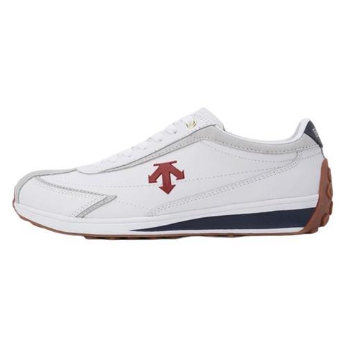 Descente 迪桑特 休閒鞋 男鞋 女鞋 皮革 白【運動世界】DS25SSUF60115