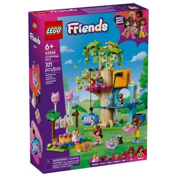 樂高積木LEGO 42666 202506 姊妹淘系列 - 貓咪生日派對和樹屋