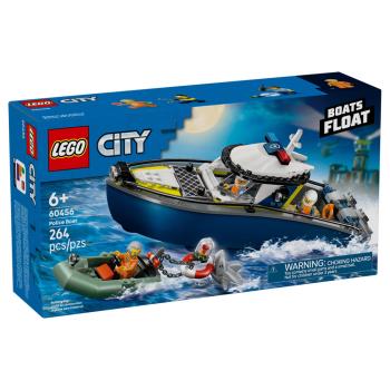 樂高積木LEGO 60456 202506 城市系列 - 警艇追逐戰