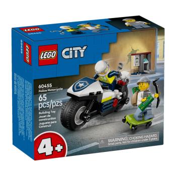 樂高積木LEGO 60455 202506 城市系列 - 警用摩托車追逐戰