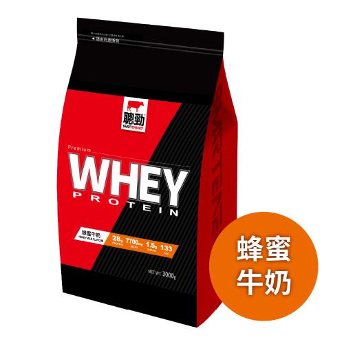 【紅牛官方直營】聰勁即溶乳清蛋白-蜂蜜牛奶風味(3公斤) X2