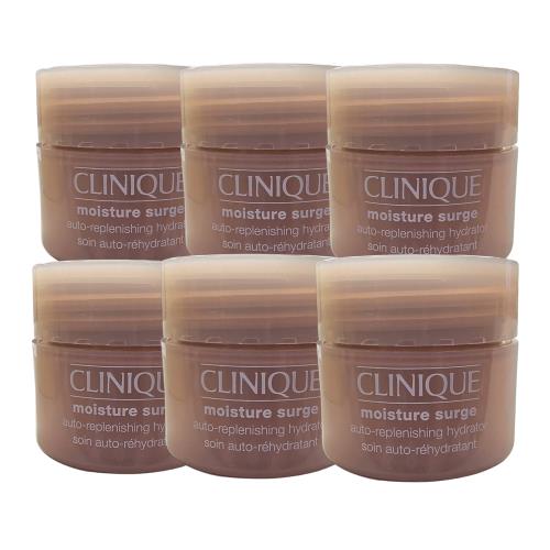 CLINIQUE 倩碧 水磁場活水循環保濕凝膠15ml*6入組-航空版