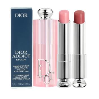 Dior 迪奧 癮誘粉漾潤唇膏3.2gx2入禮盒套組(航空版)