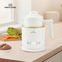 MATURE美萃 CY-1626 料理機，專為現代廚房設計的多功能家電，支援高速攪拌、果汁萃取與料理處理。品牌MATURE美萃原廠適用型號，產地中國製造，透過BSMI許可字號R38426，安全可靠，提升您的廚房效率。