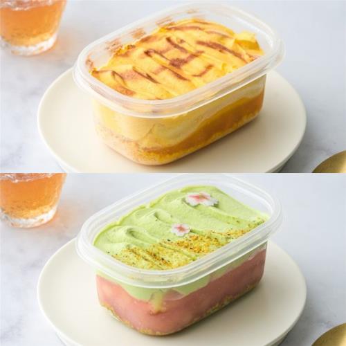 【栗卡朵洋菓子坊】小寶盒系列夏季組x2盒(200g/盒_老虎好芒+桃你開心)