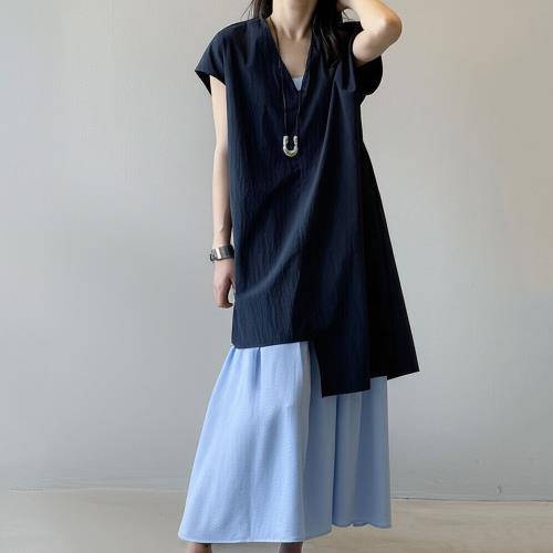 【nata】夏季兩件式設計洋裝（共二色）M-L