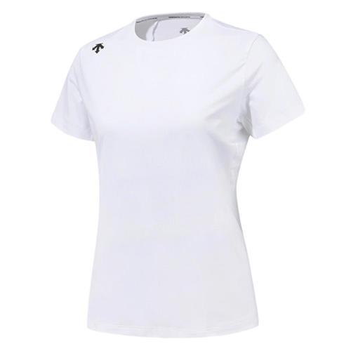 Descente 迪桑特 短袖上衣 男裝 排汗 白【運動世界】DS25SSU520701