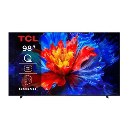 TCL 98型  98P8K  QLED 144Hz Google TV 量子點智能聯網顯示器 桌上安裝
