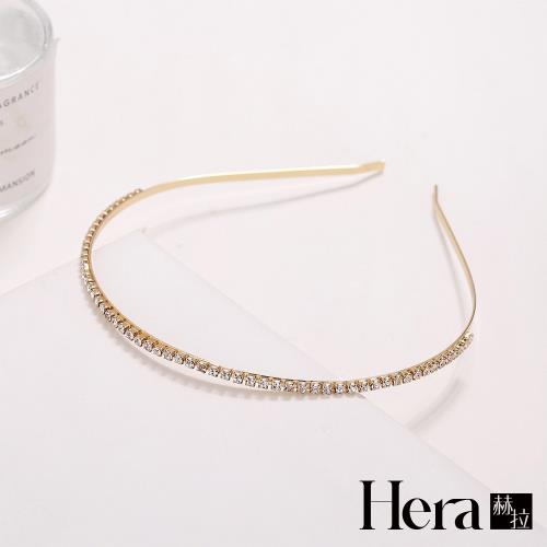 【HERA赫拉】星光閃耀 滿鑽雙層簡約造型髮箍 六款