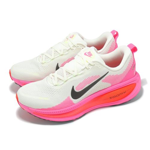 Nike 慢跑鞋 Vomero 18 CM 男鞋 白 粉紅 厚底 緩震 運動鞋 IB7315-100