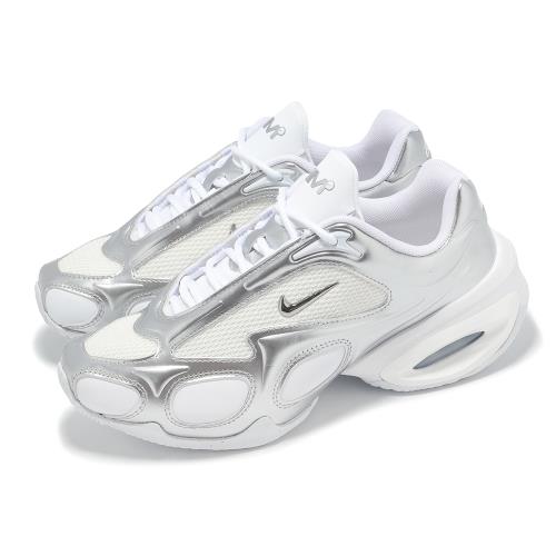 Nike 休閒鞋 Wmns Air Max Muse 女鞋 白 銀 氣墊 厚底 緩衝 復古 FV1920-100