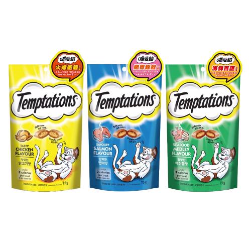 TEMPTATIONS 喵愛餡 貓咪餡餅75g  75g 