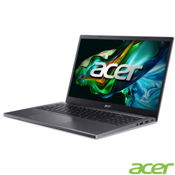 【特仕升級】ACER Aspire A515-58GM-59KT 15吋高效能筆電 灰(i5-13420H/8G/512+500G/RTX2050