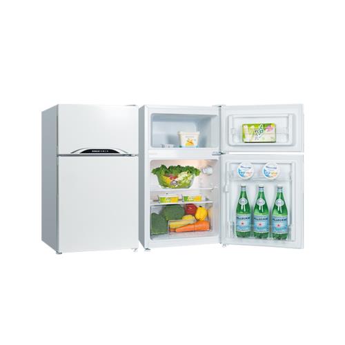 【SANLUX 台灣三洋】90L 一級能效雙門小冰箱 （SR-90B）