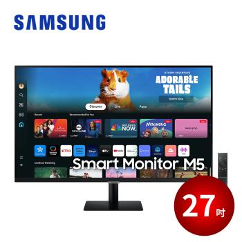 SAMSUNG 27吋智慧聯網螢幕 M5 S27DM502EC