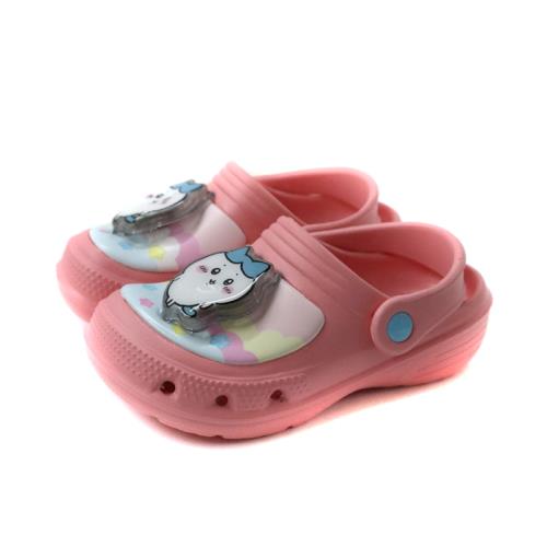 吉伊卡哇 小八貓 電燈花園鞋 涼鞋 中童 童鞋 粉紅色 CW0446 no015