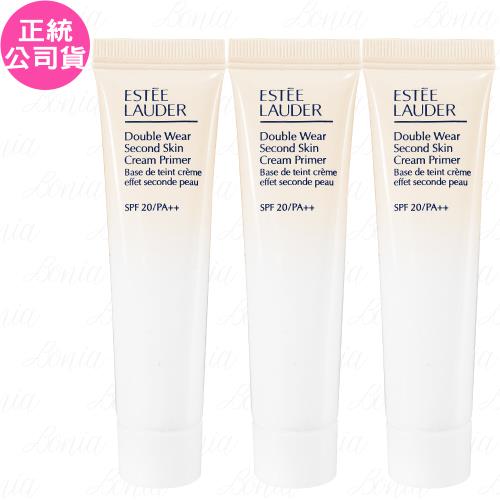 【即期品】ESTEE LAUDER雅詩蘭黛 粉持久天生美肌乖乖乳SPF20 PA++(15ml)*3(公司貨)