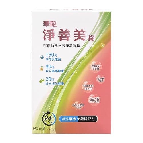 華陀淨善美保證一錠順暢狂銷回饋檔-ESV