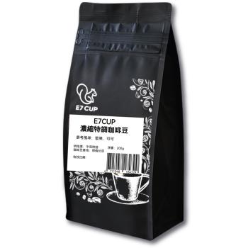 E7CUP-濃縮特選咖啡豆(200G)x3包